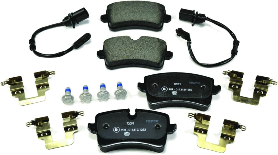 HELLA PAGID 8DB 355 016-011 Bremsbelagsatz - T2091 - Dicke/Stärke: 17.5mm - Bremssystem: Lucas - ink