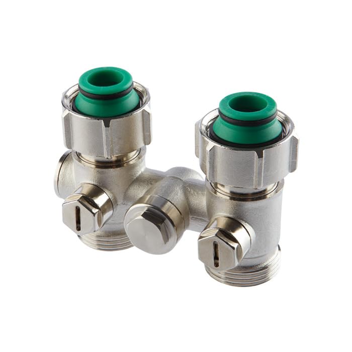 Simplex Einrohr-Hahnblock EXCL. D2/50 - Thermostat-Heizkörperventil für präzise Temperaturregelung -