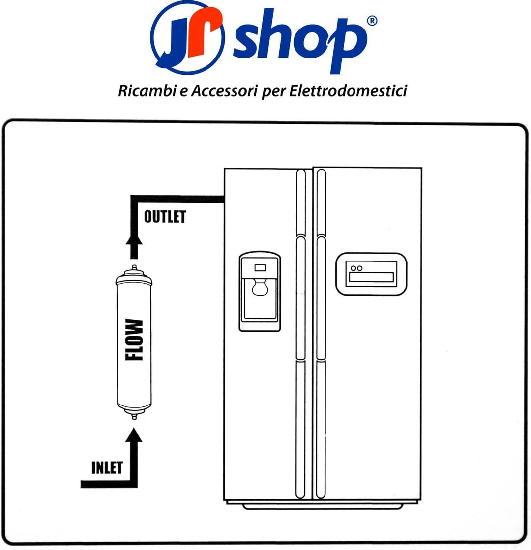 Externer Wasserfilter für Kühlschrank, kompatibel mit Samsung HAFEX/EXP DA29-10105J