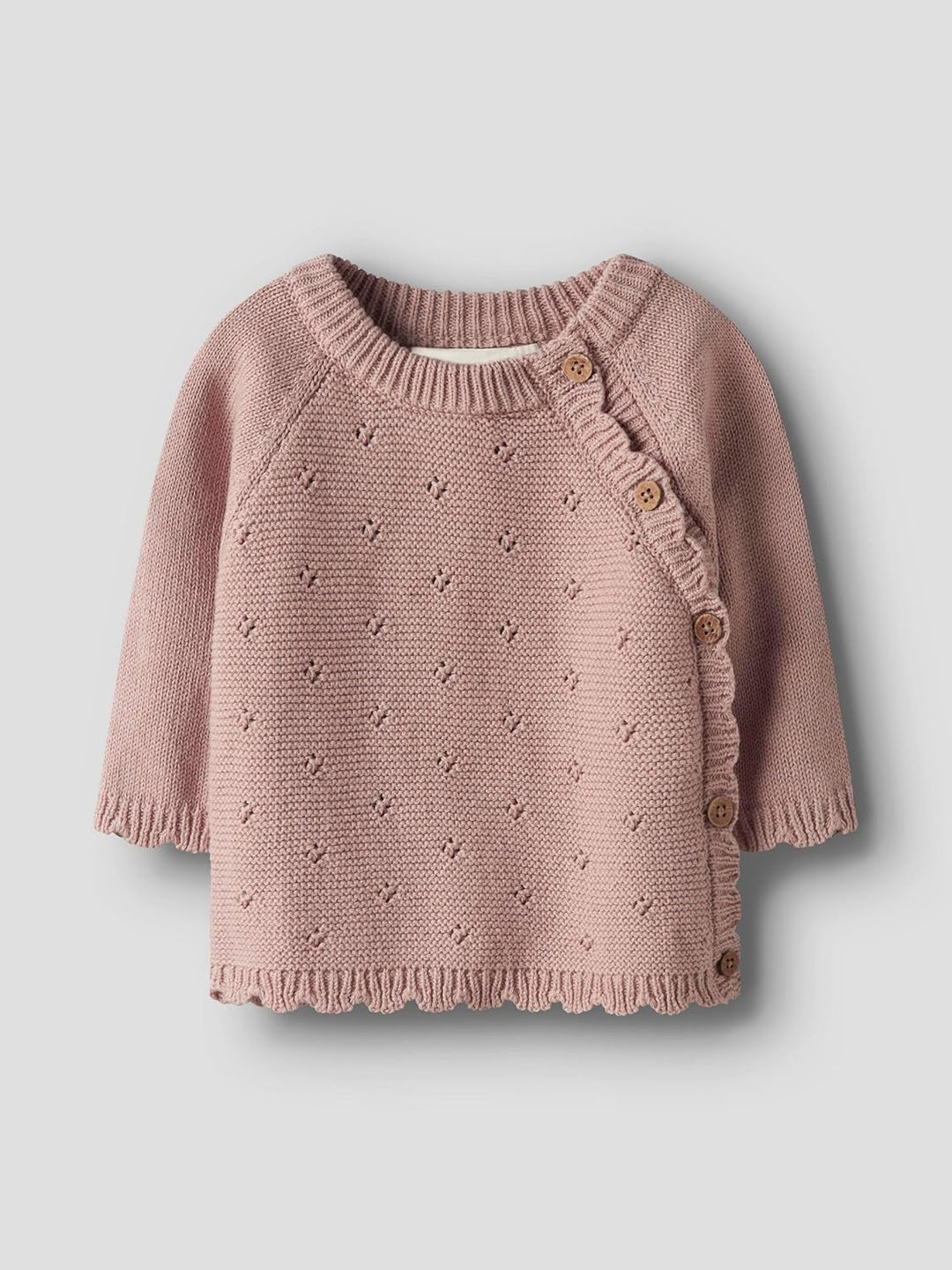 NAME IT Girl Strickjacke Wickel 74 Misty Rose, 74 Misty Rose