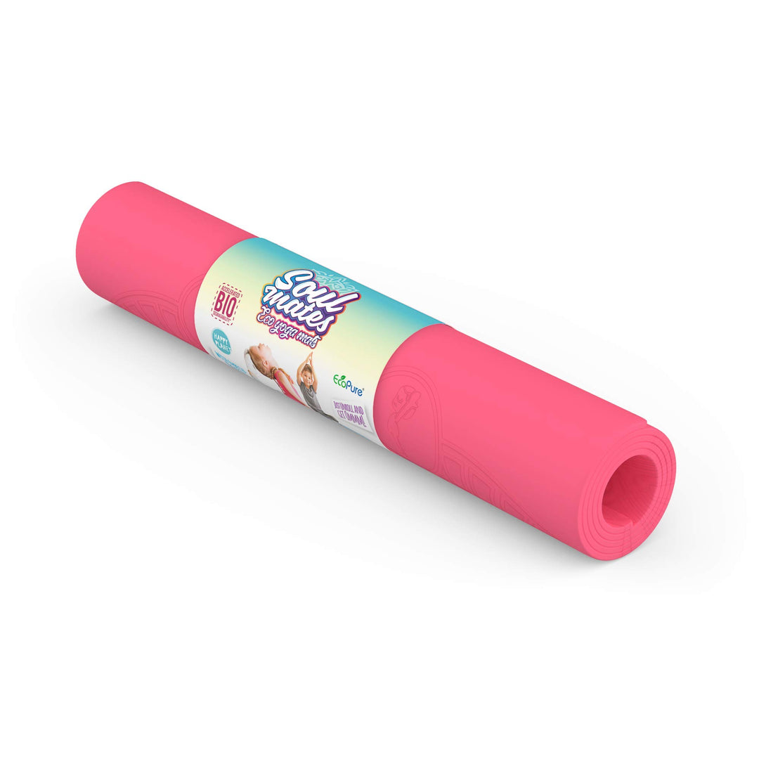 Kids Yoga Mats Rosa, Rosa