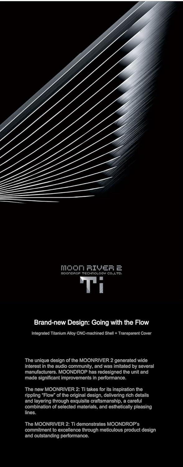 Moondrop Moonriver 2: Ti tragbares DAC/AMP DSD512 DSD-Decodieren Dual CS43198 austauschbarer Typ-C-P