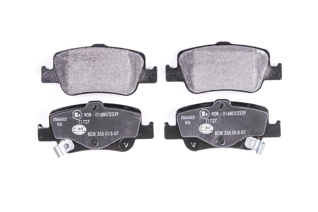 HELLA PAGID 8DB 355 013-571 Bremsbelagsatz - T1727 - Dicke/Stärke: 16mm - Bremssystem: Bosch - mit a