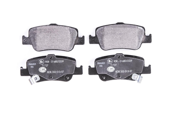 HELLA PAGID 8DB 355 013-571 Bremsbelagsatz - T1727 - Dicke/Stärke: 16mm - Bremssystem: Bosch - mit a