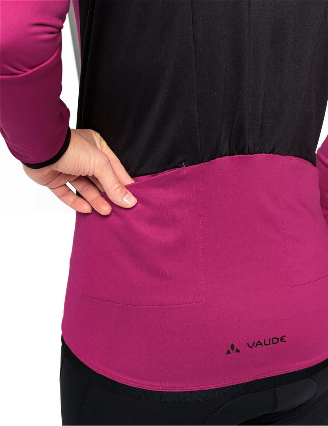 VAUDE Damen Women's Posta Ls Tricot Ii T-Shirt 36 Rich Pink, 36 Rich Pink