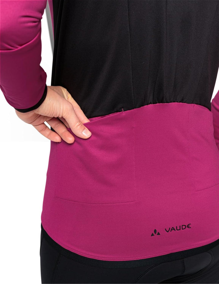 VAUDE Damen Women's Posta Ls Tricot Ii T-Shirt 36 Rich Pink, 36 Rich Pink