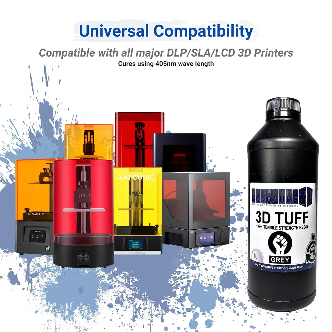 Monocure 3D Rapid TUFF Resin, Kunstharz, 500ml, Klar, 500ml