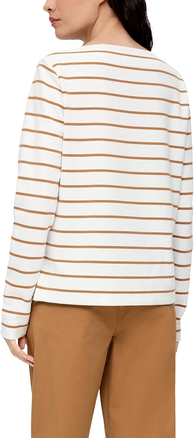 s.Oliver Longsleeve aus Baumwollstretch 36 84h1 Braun, 36 84h1 Braun