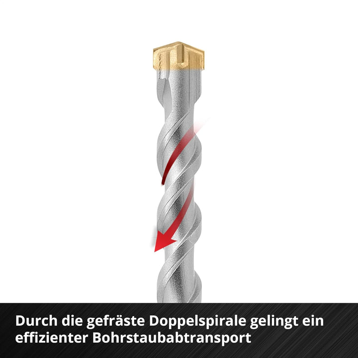 kwb SDS Plus Bohrer, SDS Plus Hammerbohrer (Ø 18 mm x 460/400 mm, mit extrem schneller Hartmetall 4X