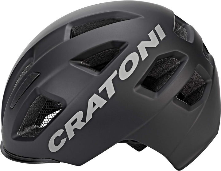 Cratoni City Fahrradhelm C-Pure schwarz matt Einheitsgrösse, Einheitsgrösse