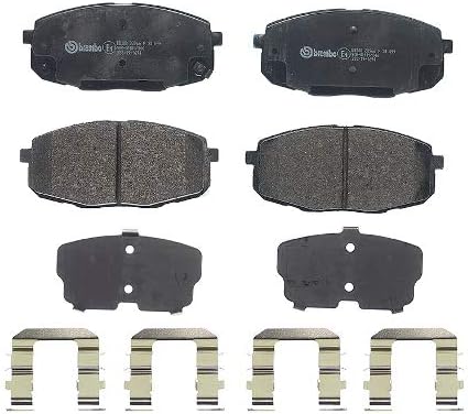 Brembo P34007 Vordere Bremsbeläge, Anzahl 4