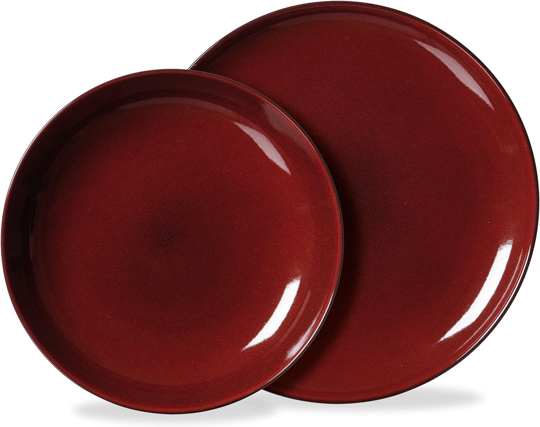 Speiseset Gambia, 8-teilig, Rot, Speiseset