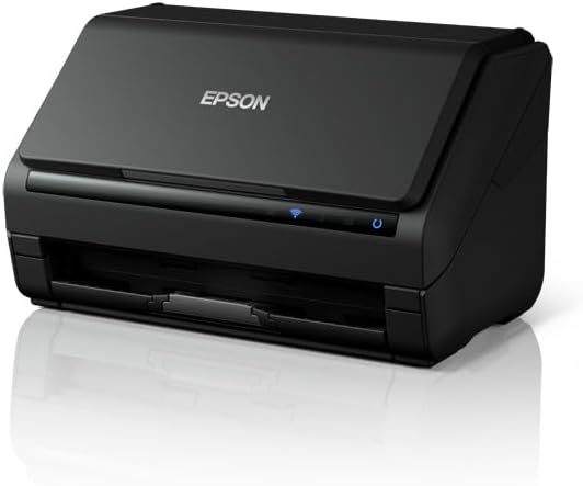 Epson WorkForce ES-500WII Scanner, Dokumentenscanner (scannt ohne PC, bis DIN A4, beidseitiger Scan
