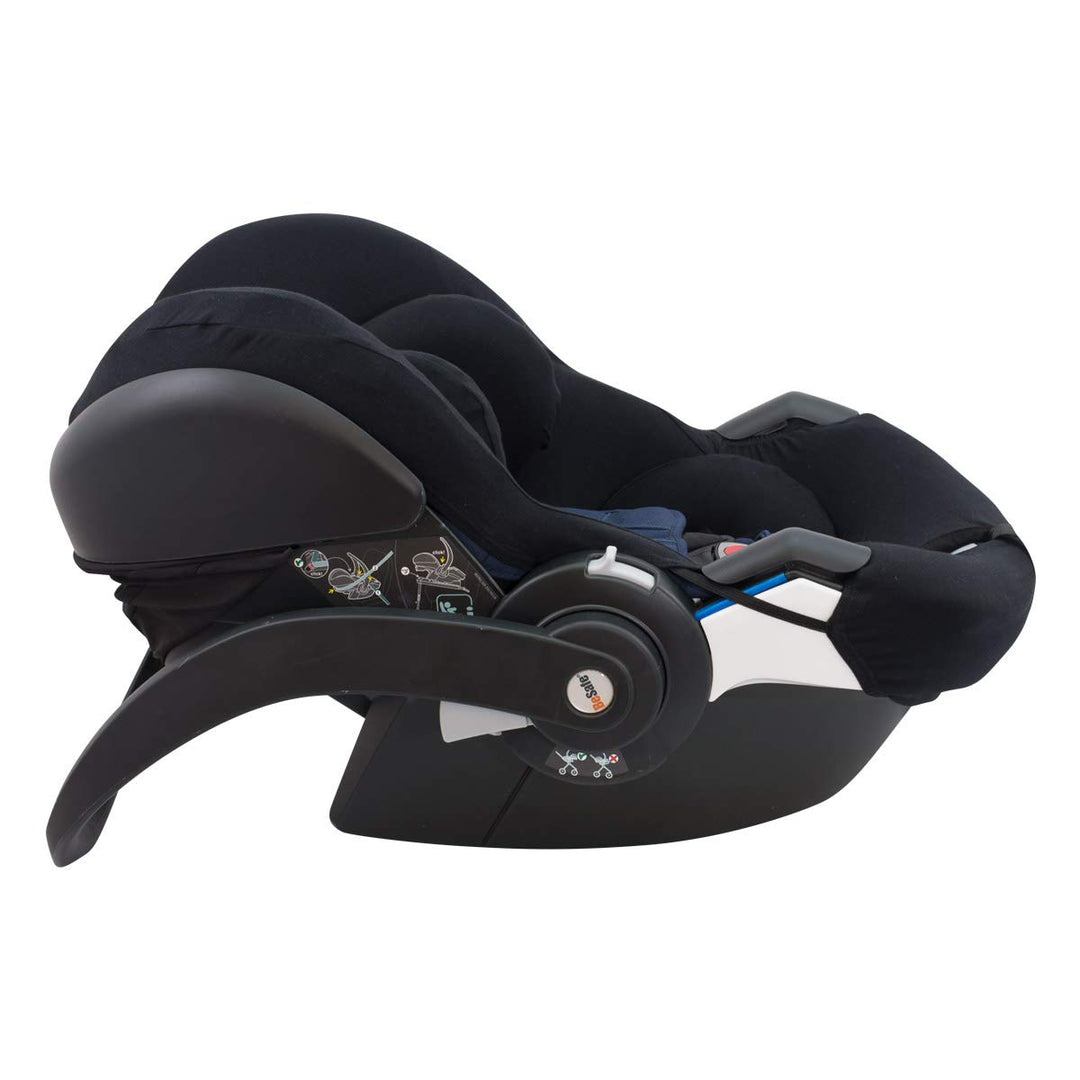 JYOKO KIDS Bezug kompatibel mit Besafe Modular gr 0 (Black Series), Black Series