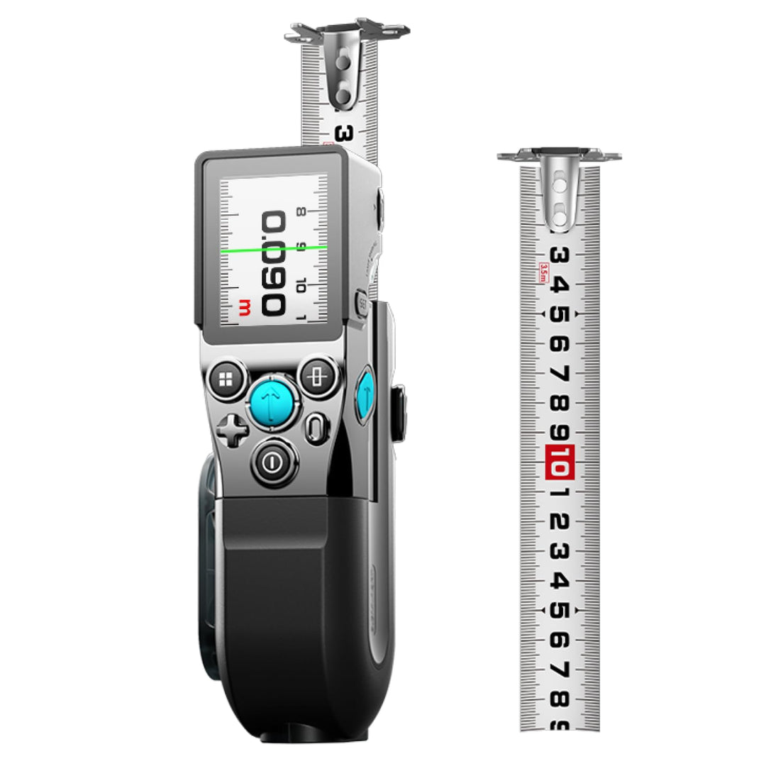 MiLESEEY XTape 1 Laser Entfernungsmesser 100m digitales Massband Lasermessgerät OLED Display und 1/N