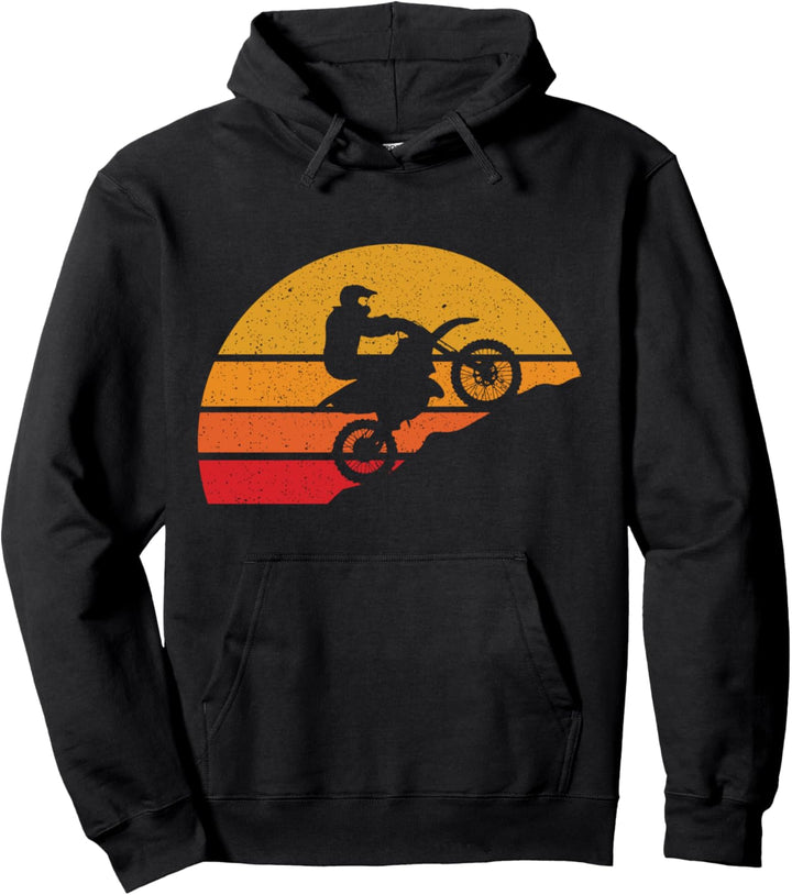 Motocross Retro Enduro Supermoto Bike Dirt Biker Geschenk Pullover Hoodie