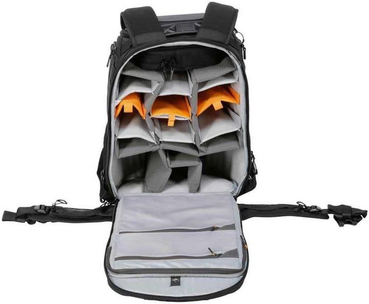 Lowepro ProTactic 450 AW II Modularer Rucksack mit Allwetterhülle, Kameratasche, Einsteckfach für La