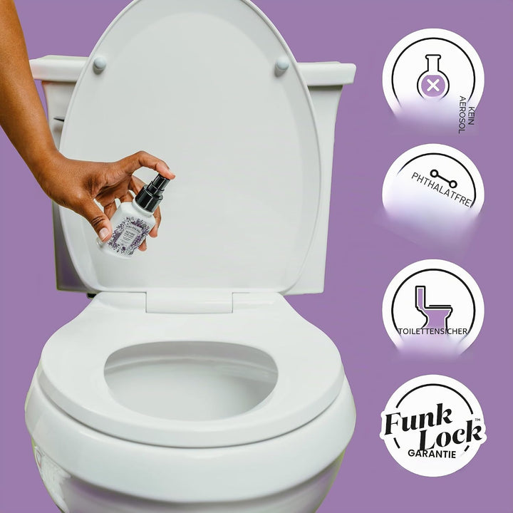 Poo-Pourri Toiletten-Spray Lavender Vanilla Scent 118 ml (1er Pack), Lavender Vanilla Scent 118 ml (