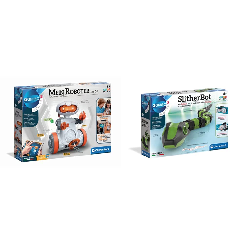 Galileo Robotics – Mein Roboter MC 5.0, Robotik für kleine Ingenieure & 59212 Galileo Robotics – Sli