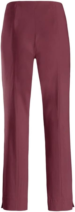 Stehmann, INA-800-14060 Lange gerade geschnittene Stretch-Hose 34 Kalk, 34 Kalk