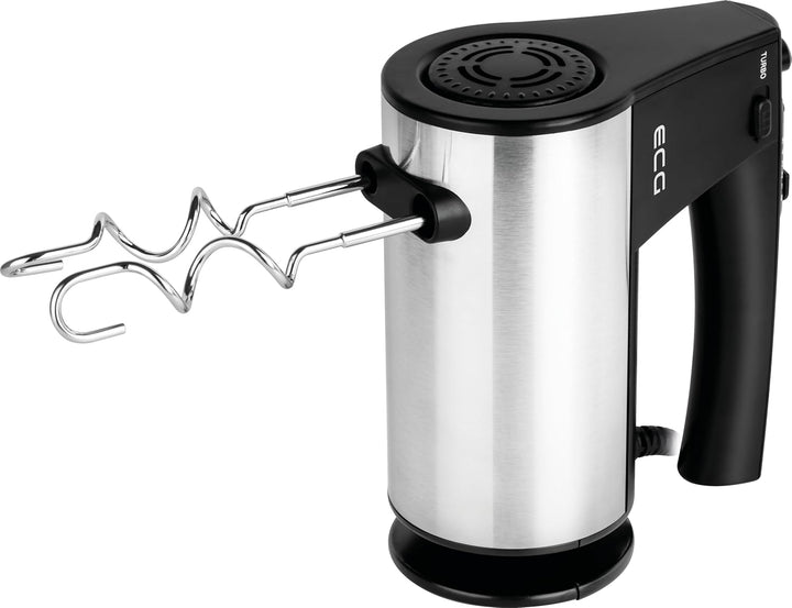 ECG RS 5011 Handmixer, 10 Geschwindigkeitsstufen, TURBO-Boost-Taste, 2 Rührbesen, 2 Knethaken, 700 W