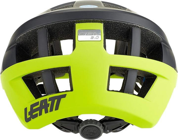 Leatt 1018450110 MTB-Helme, Schwarz/Limette, Taille : S