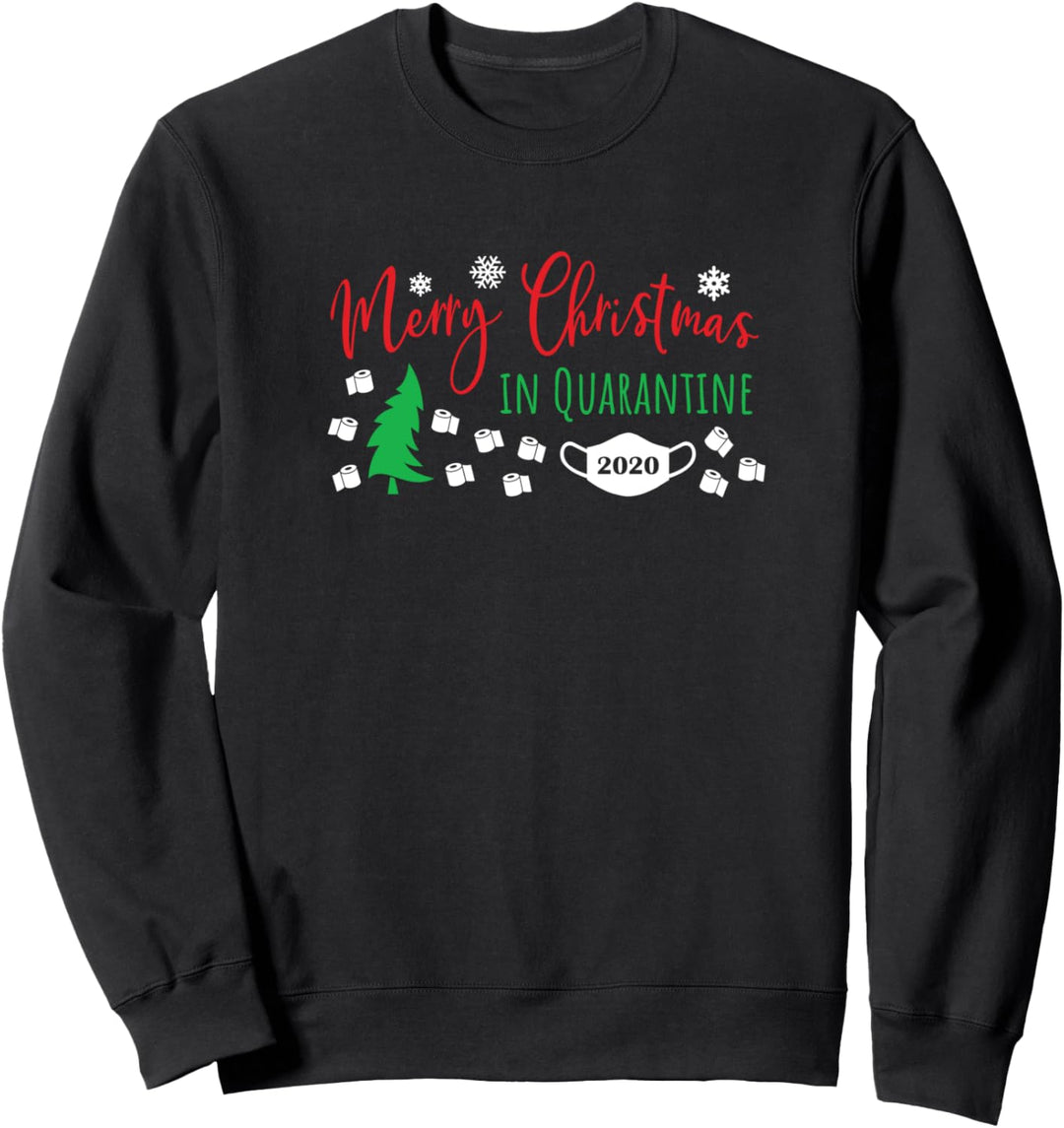 Quarantine Merry Christmas In Quarantine 2020 Family Pajama Sweatshirt
