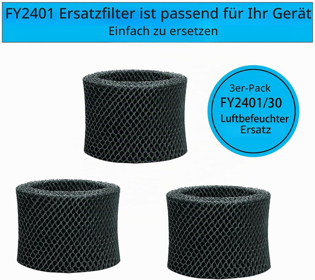 FY2401/30 Ersatzfilter Kompatibel mit Philips HU4801 HU4803 HU4811 HU4813 HU4814 Luftbefeuchter Filt