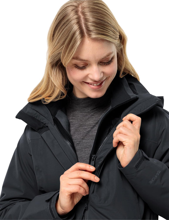 Jack Wolfskin Damen Fernblick 2l Jkt W Jacke L Schwarz, L Schwarz