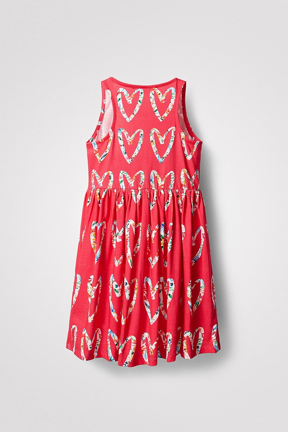 Desigual Mädchen Vest_Griselda Lässiges Kleid, 11-12 Jahre Rot