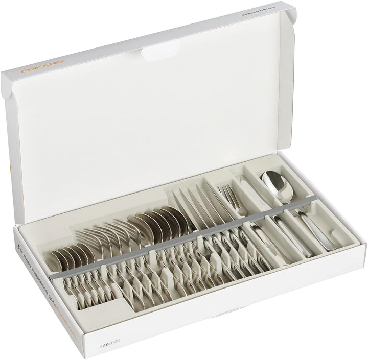 Fiskars Besteck-Set, 24-teilig, Qualitätsstahl, Silber/Poliert, Functional Form, 1002949 Besteck-Set