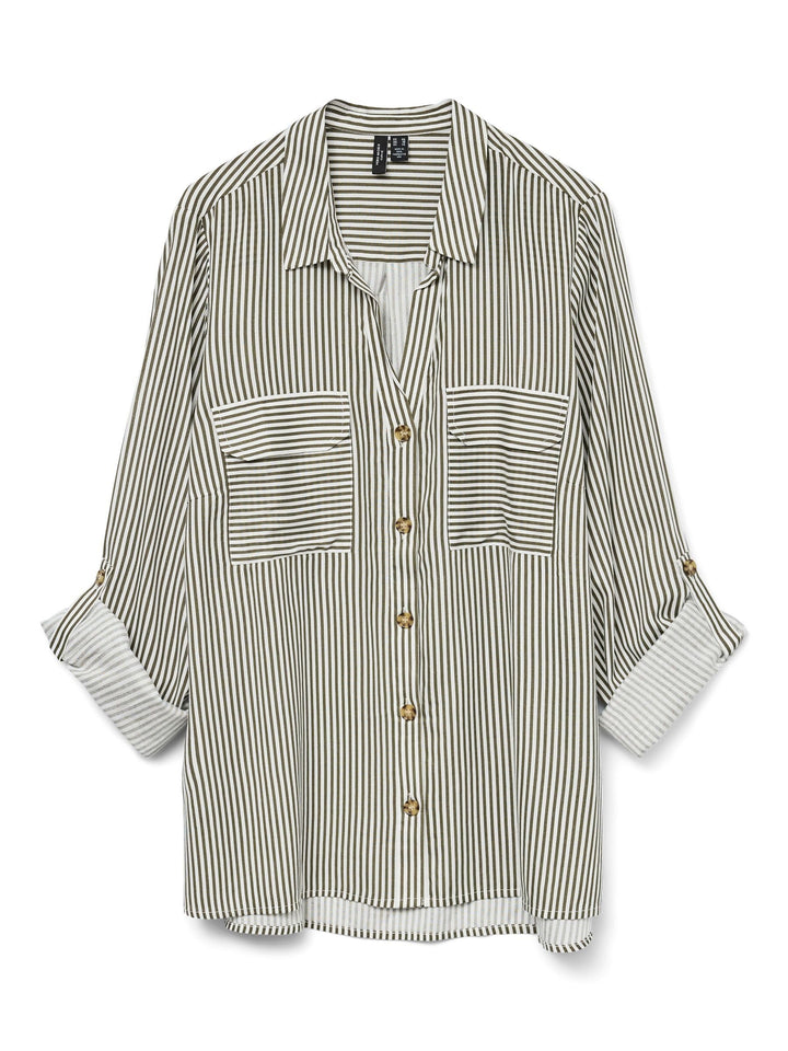 Vero Moda Female Hemd VMCBUMPY Hemd 44 Grosse Grössen Snow White, 44 Große Größen Sno