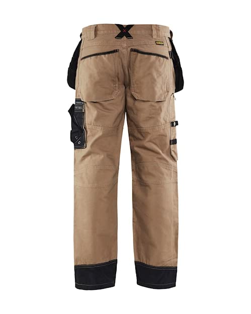 Blåkläder 1500132 Craftsman Hosen X1505 KHAKI/Schwarz C60 Khaki/Schwarz Gr. C60, Khaki/Schwarz Gr. C