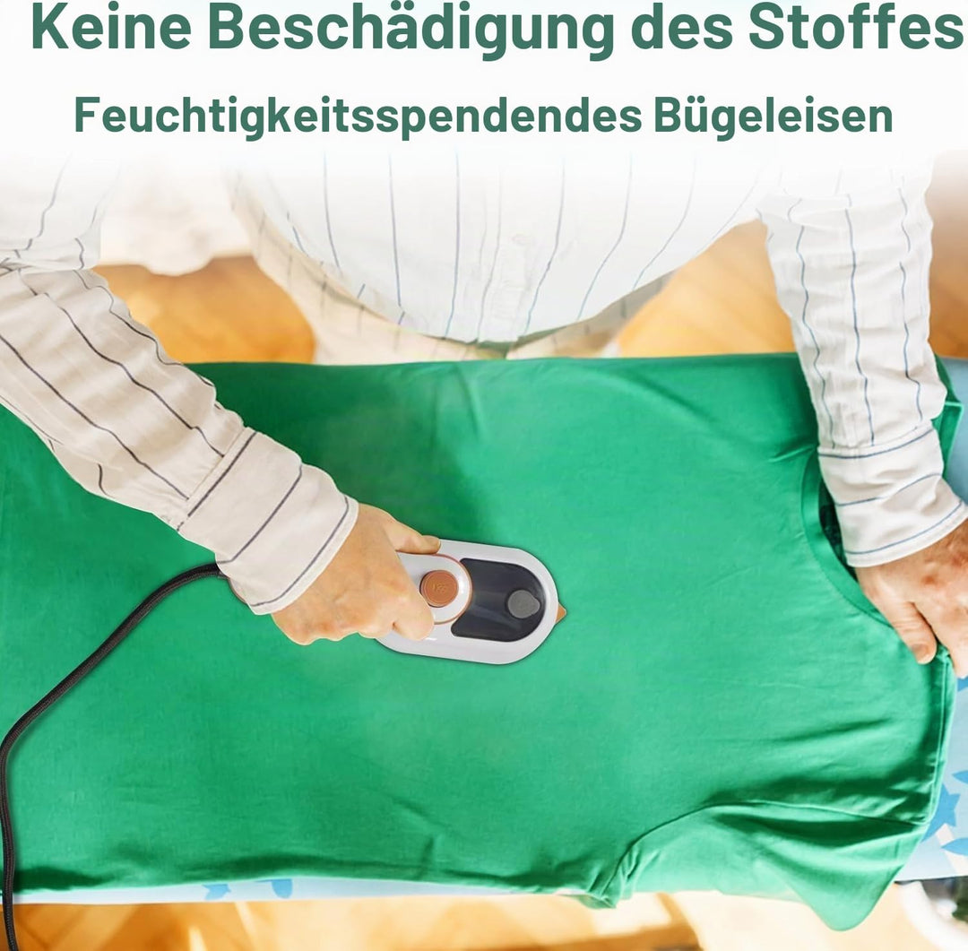 Mini Bügeleisen, Reise Bügeleisen, Tragbares Bügeleisen Klein, Handbügelmaschine, Hemdenbügler Reise