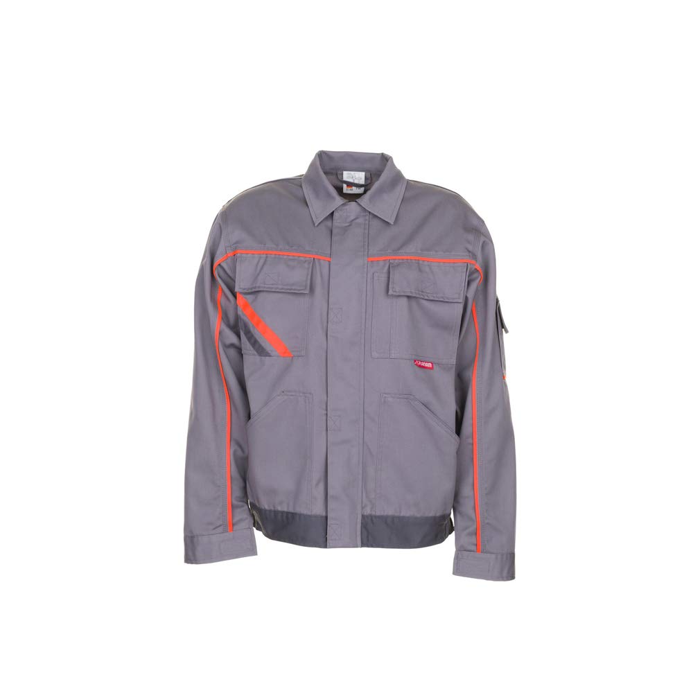 Planam Grösse 68 Herren Visline V2 Bundjacke zink orange schiefer Modell 2480