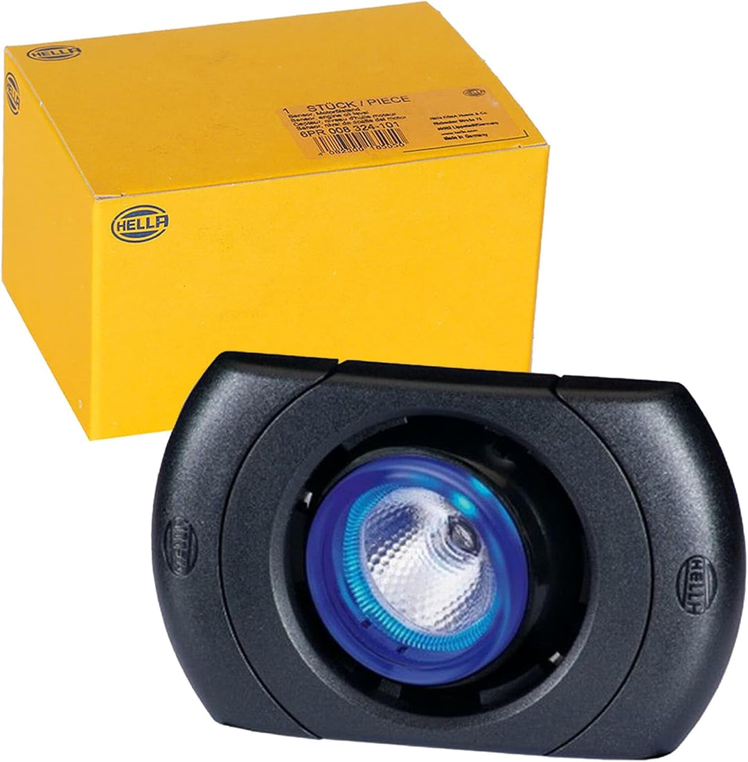 HELLA - Innenraumleuchte - SpotLED - LED - 12/24V - 2.5W - LED - geschraubt/Einbau/Federbefestigung