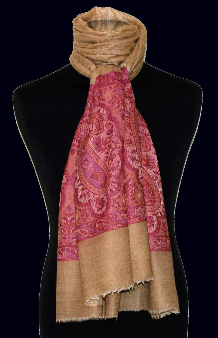 Lorenzo Cana Pashmina Damen Kaschmirschal 100% Kaschmir jacquard gewebter Paisleymuster Schal Schalt