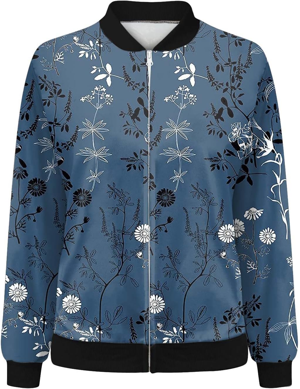 Duohropke Leichte Jacken Damen Sommerjacken Damenjacken Sommer Damenbekleidung Bomberjacke Reissvers