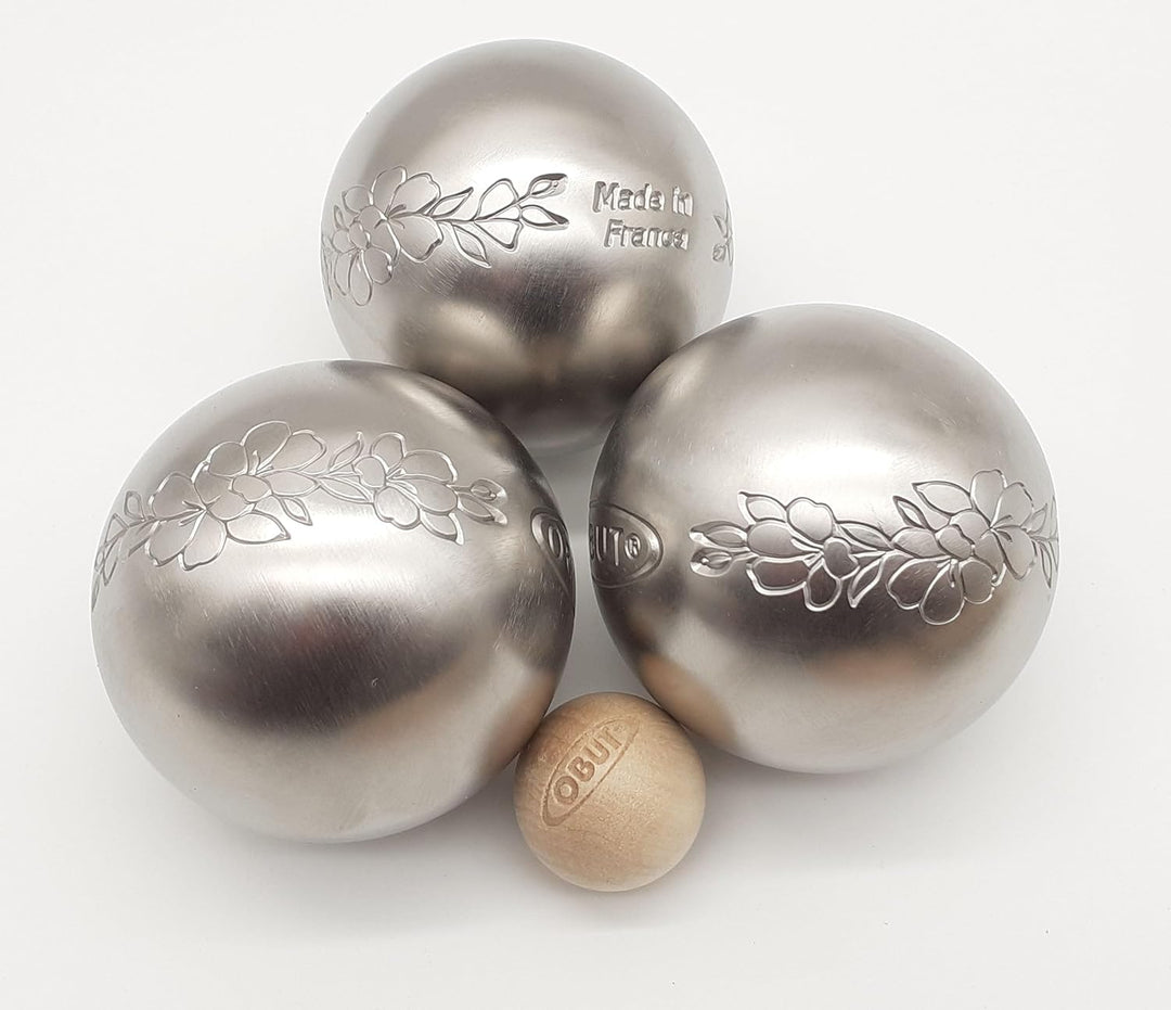 FLORAL Obut Loisir INOX - Klassische Petanque Boule Kugel aus Frankreich