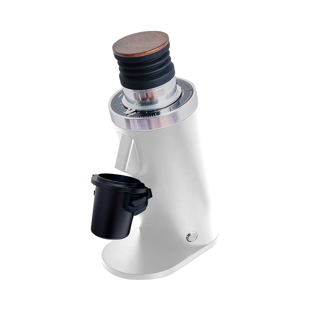 ROASTLY DF64 Kaffeemühle Gen 2 II V2.5, Berühmtes White Label, Elektrische Einzeldosis-Kaffeemühle,