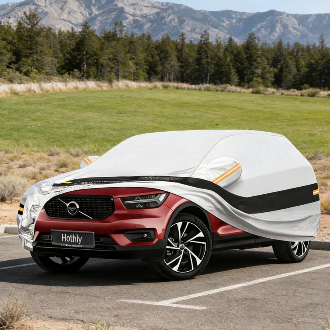 Autoabdeckung SUV Passend für Volvo XC40（2018-2026） 10 Schichten Vollgarage Auto Abdeckplane 100% Wa