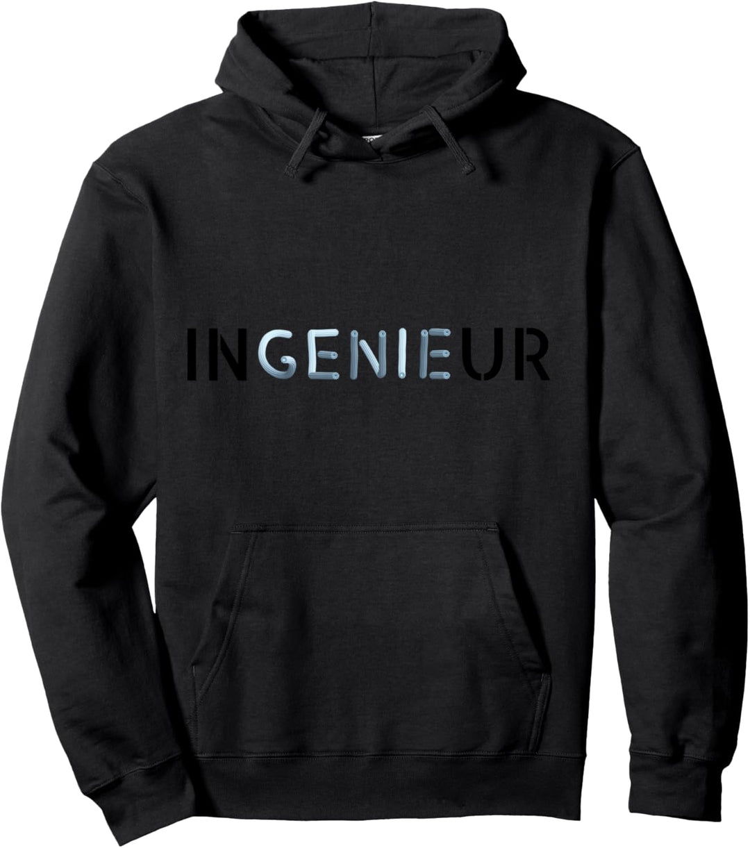 Ingenieur - Genie - Zahnräder - Maschinenbau - Spruch Pullover Hoodie