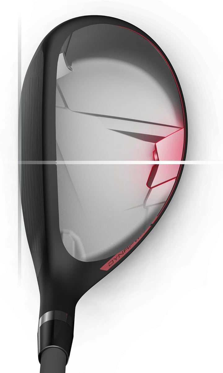 Wilson Staff Golfschläger, Dynapower Eisensatz 5-PW, GW, Stahl, Für Damen Links Graphit Damen 22 Gra