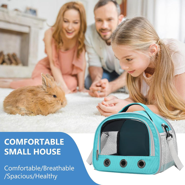 30 * 27 * 21cm Transportbox Katze, Meerschweinchen-Tragetasche, Katzen Tragetasche, mit Schultergurt