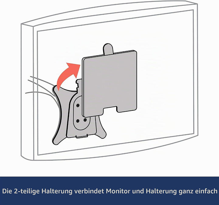Ergotron Quick Release Monitorhalterung für LCD schwarz 60-589-060