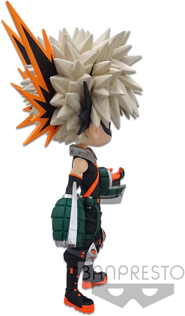 BANDAI Banpresto - Figurine My Hero Academia - Katsuki Bakugo Q Posket Ver A 14cm - 4983164172904 Me