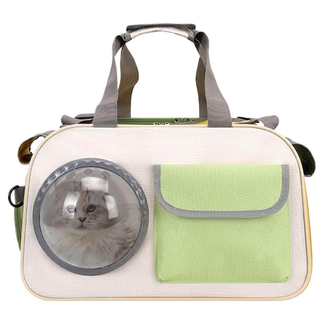 -Tragetasche für Katzen, Luftpolstertasche, atmungsaktiv, stossfest, für Flugzeug, Krankenhaus, Wand