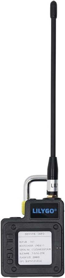 LILYGO T-Echo Plus LoRa TTGO-Entwicklungsboard mit 1,54-Zoll-SPl-E-Paper-Display ohne BME280-Sensor
