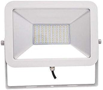 LED Strahler AML® FL 50W, Profi-Qualität für aussen, IP65, Metallgehäuse weiss, 4000K neutralweiss,