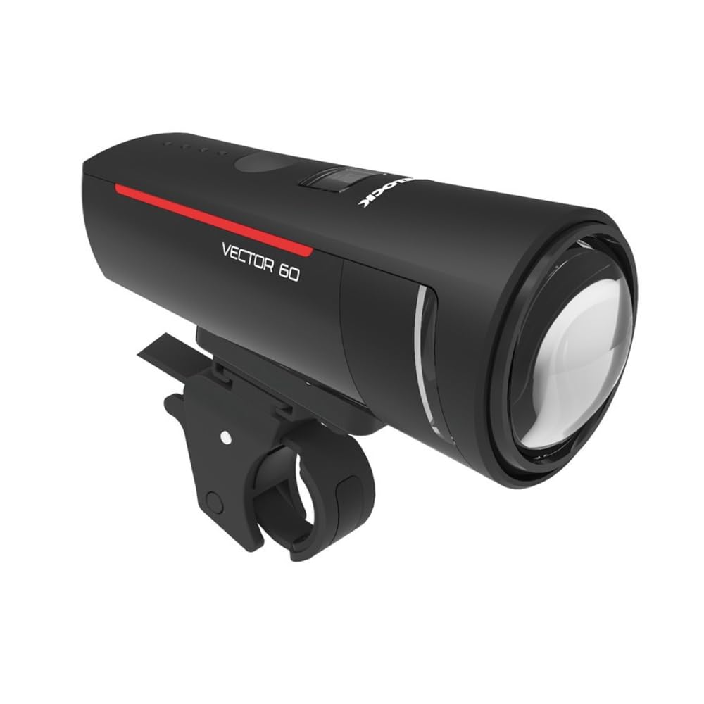 TRELOCK LED Beleuchtungsset LS 600 I-GO Vector - LS 740 Vector Rear/StVZO / 30 Lux/USB